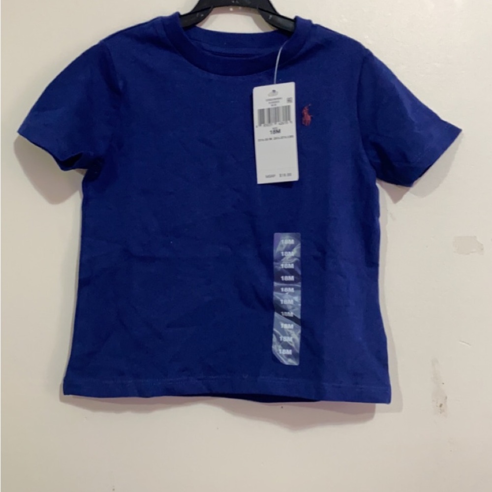 Navy Blue Polo Ralph Lauren T shirt size 18 mos